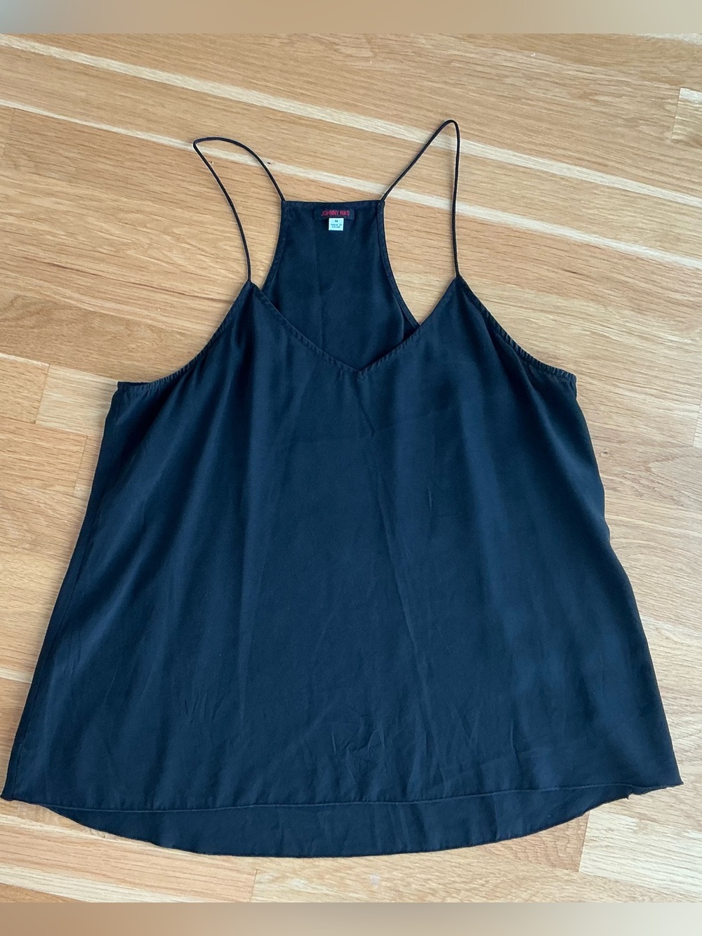 Johnny Was Silk blend tank camisole top